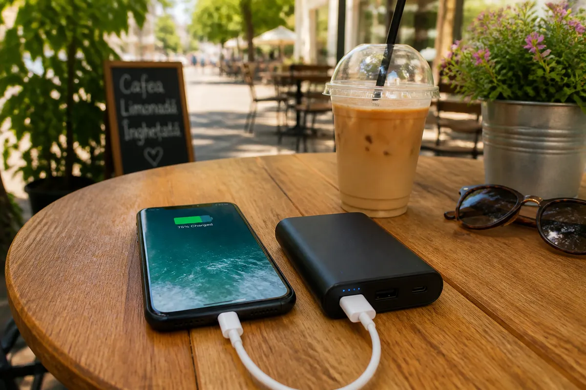 autonomie baterie smartphone vacanță