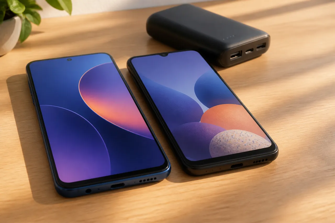 Comparație între autonomia Motorola G86 Power și telefoanele obișnuite