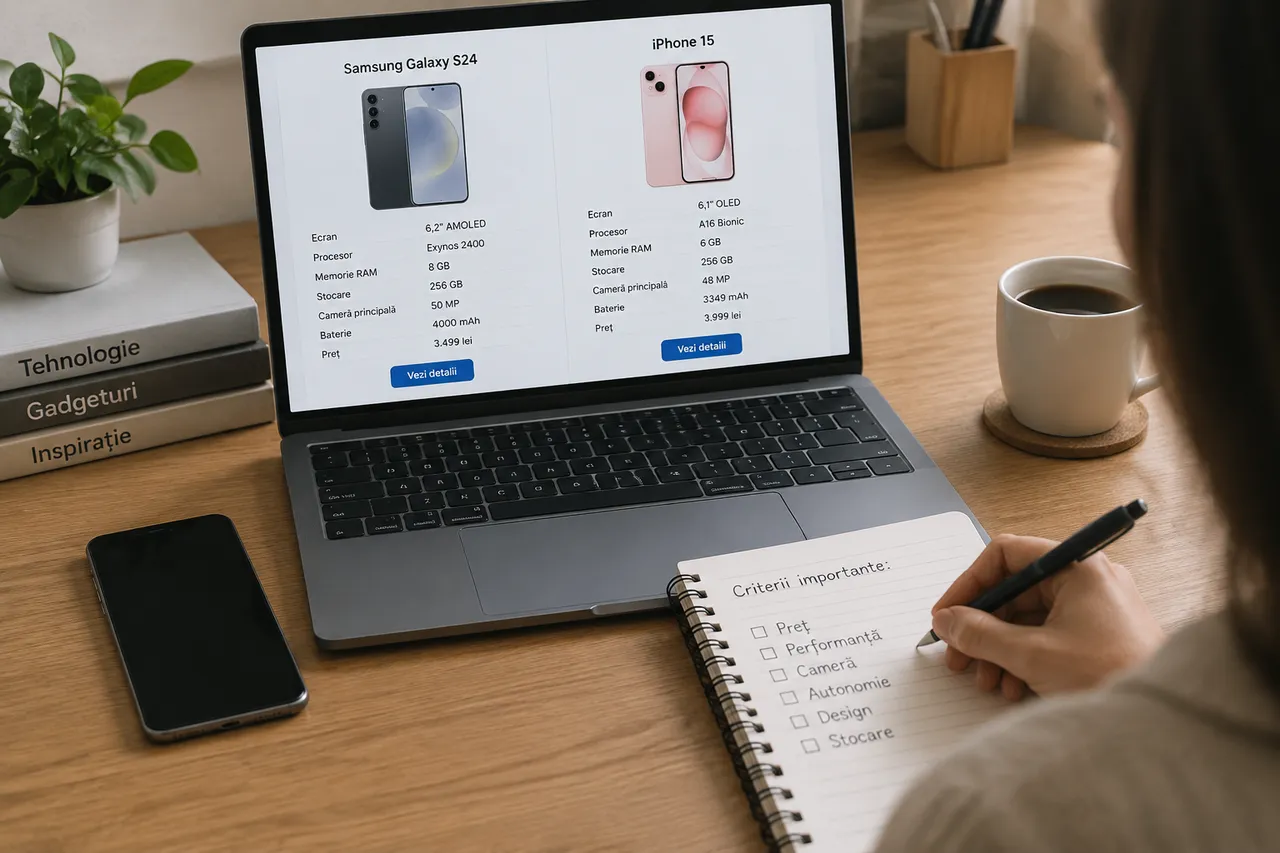 comparator telefoane NanoReview și analiză specificații