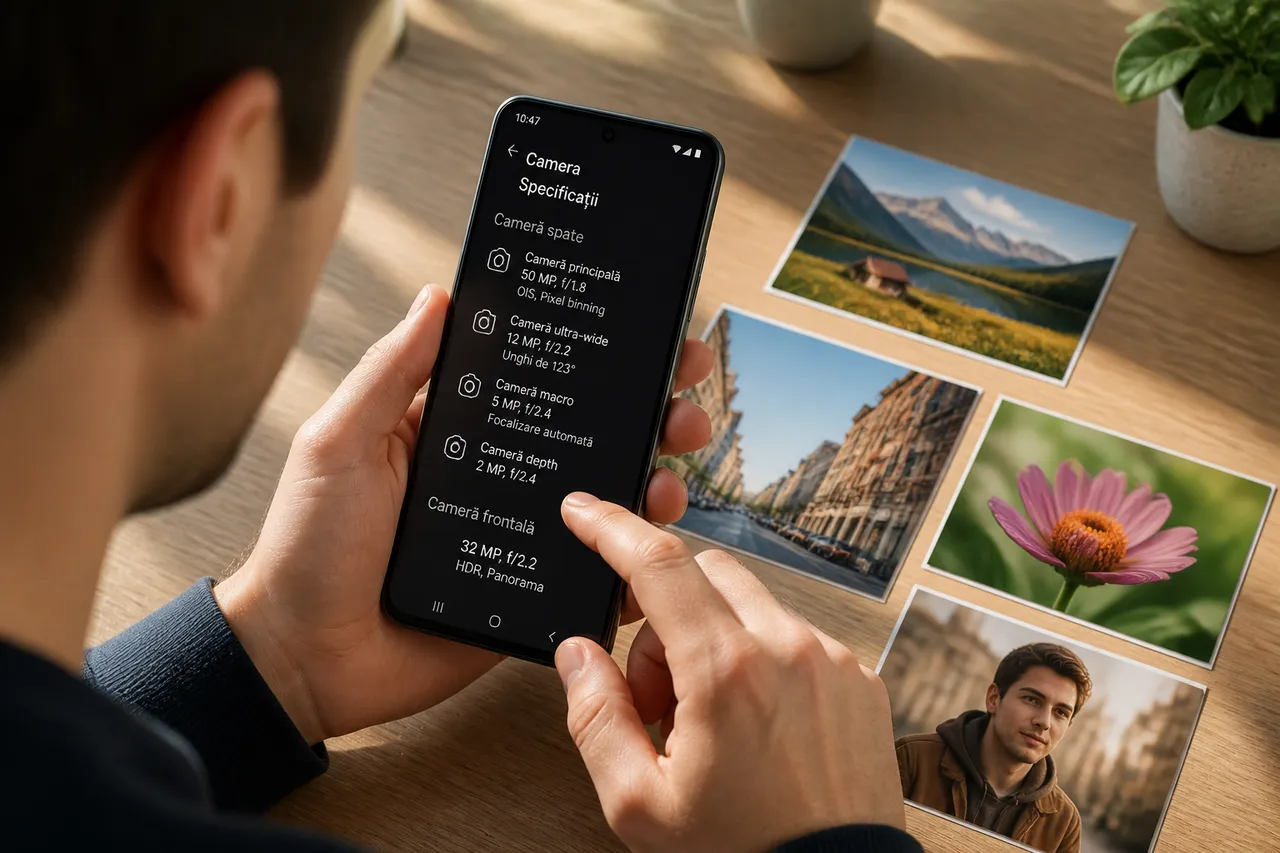 cum să citești corect specificațiile camerei unui smartphone
