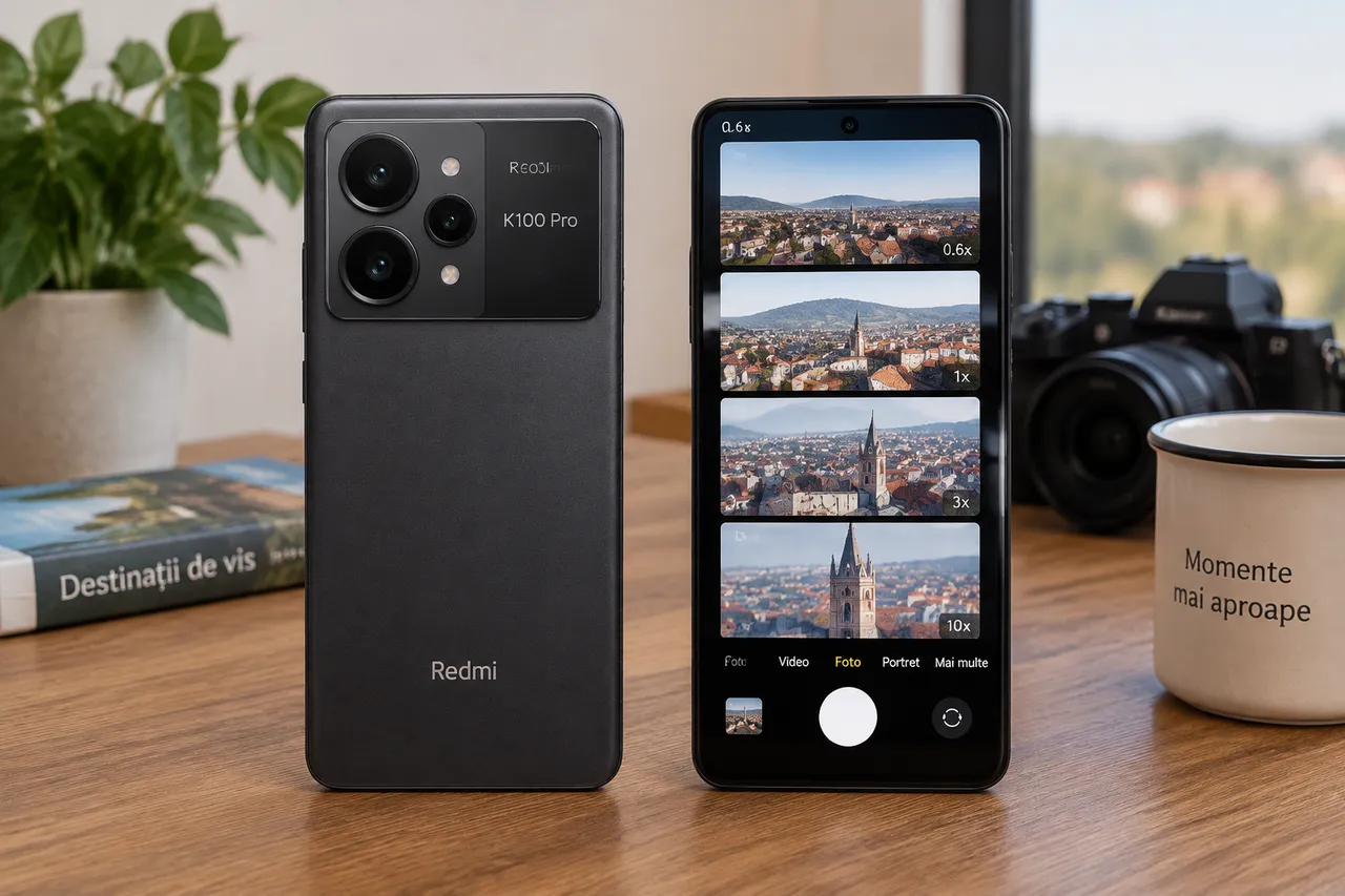 sistem de camere Redmi K100 Pro 200 MP