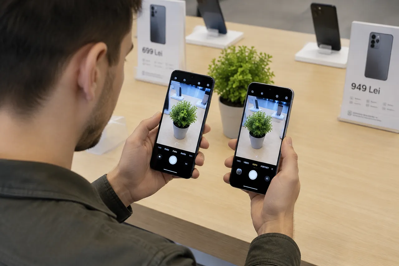 telefon mid-range premium versus flagship